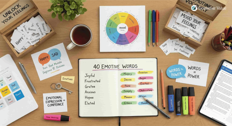 Unlocking the Power of Words: 40 Emotive Words to Express How You Feel in English